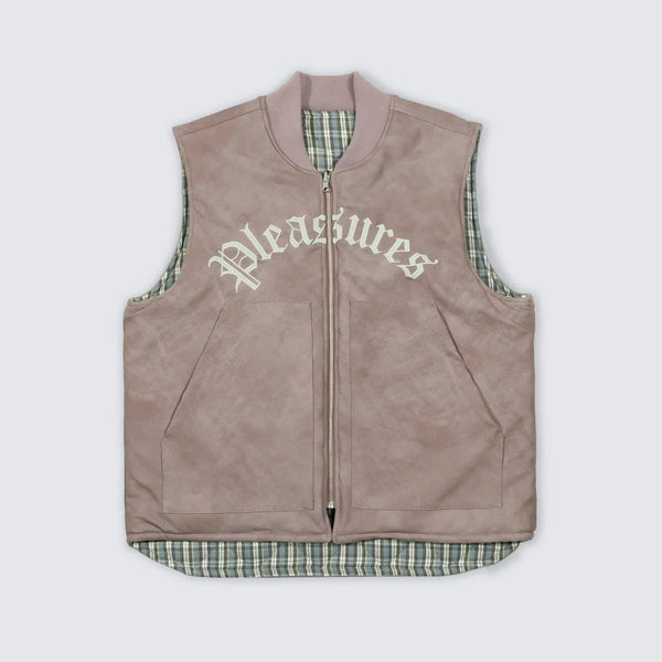 Unspoken | Pleasures Wolf Hooded Overshirt - Grey