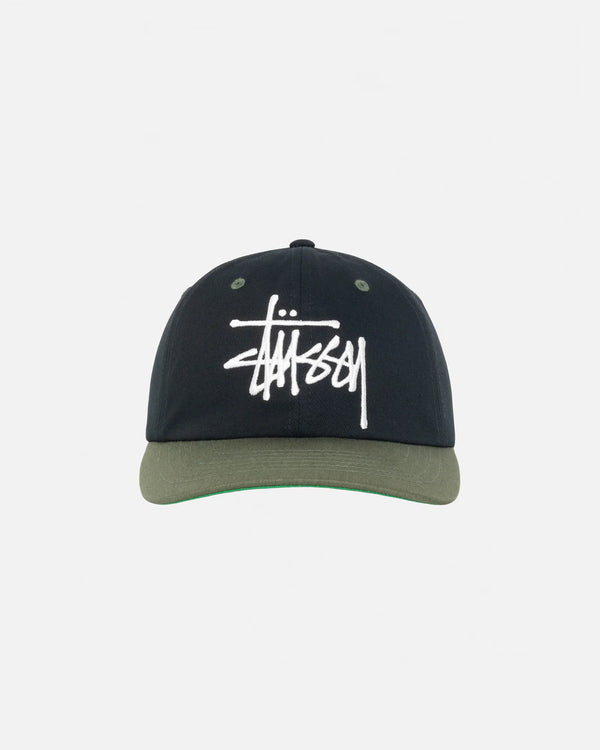Unspoken | Stussy Big Basic Vintage Cap - Black