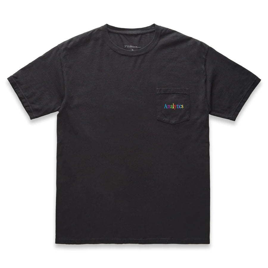 Analytics Pocket SS - Washed Black / Multi