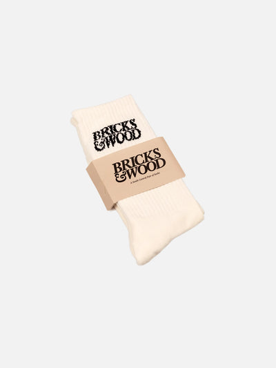 Logo Sock - Cream