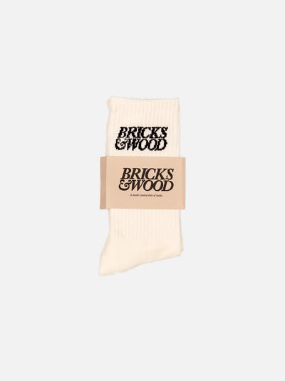 Logo Sock - Cream