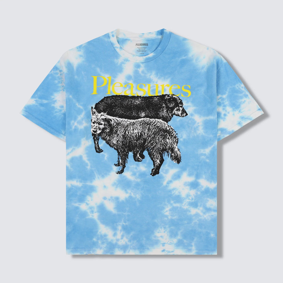 Wet Dogs T-Shirt - Blue Dye