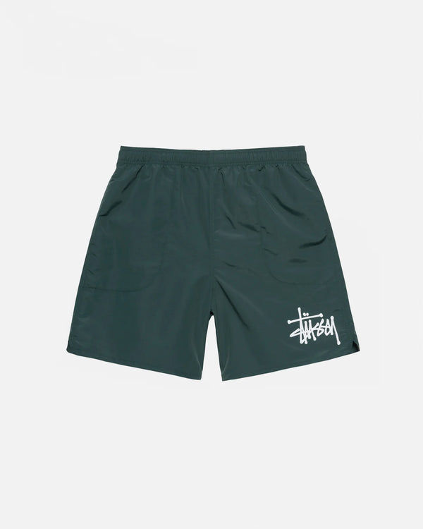 Unspoken | Stussy Big Basic Water Short - Black