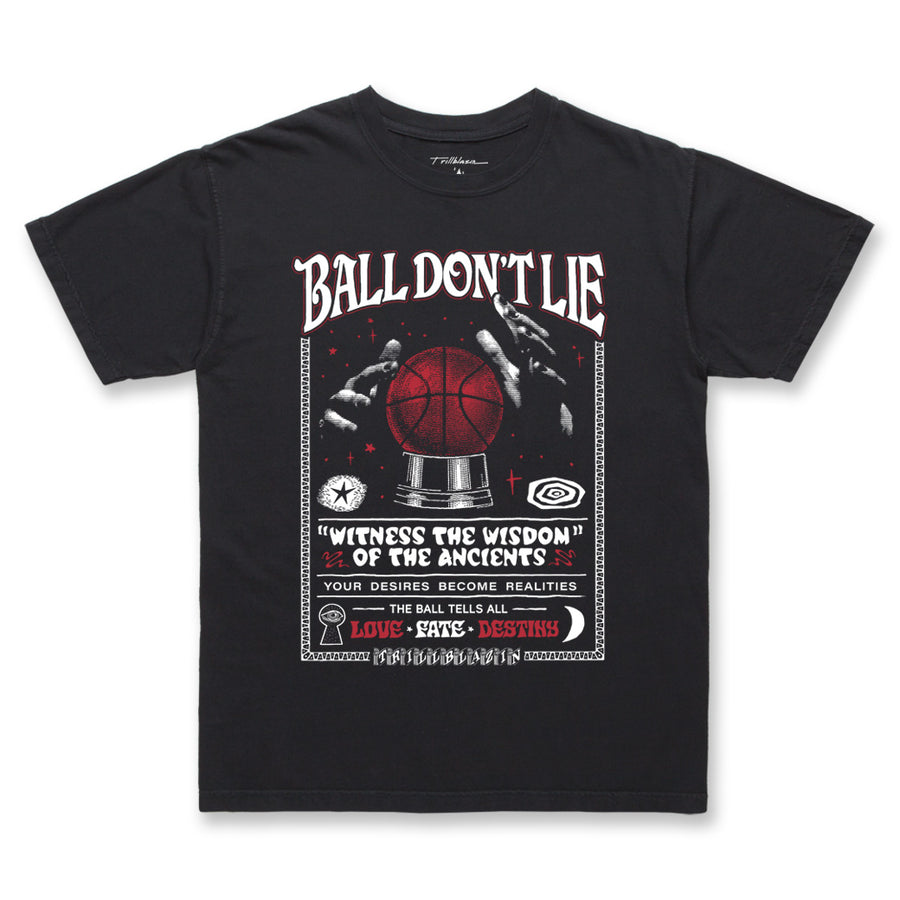 Ball Tells All SS - Washed Black