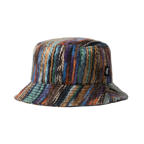 Patchwork Bucket Hat - Multi-color