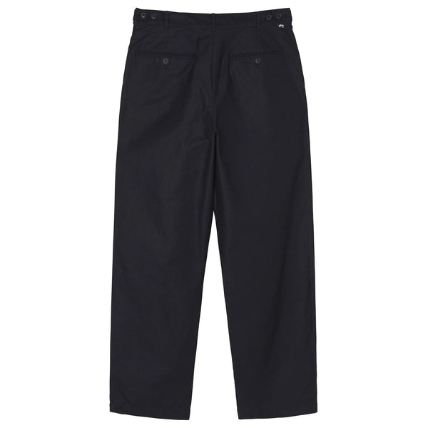 Unspoken | Stussy Volume Pleated Trouser - Black