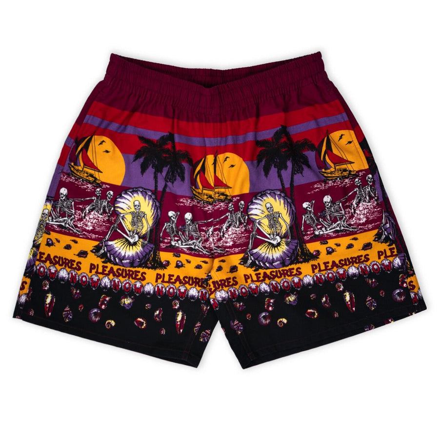 Beach Short - Burgundy
