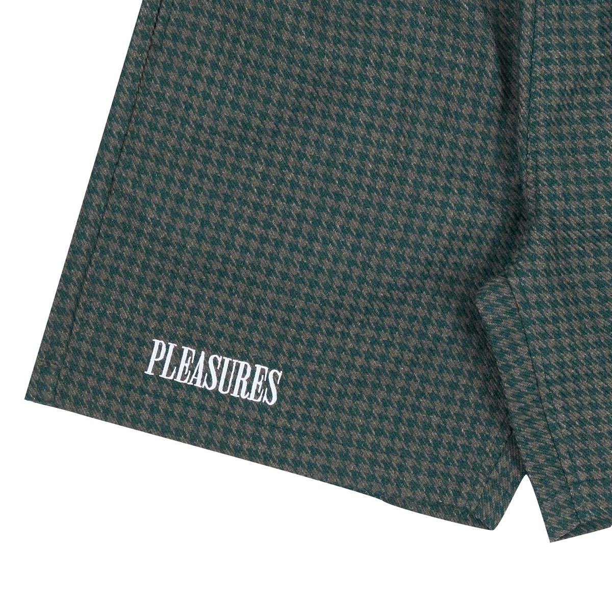 Intercept Houndstooth Shorts- Green
