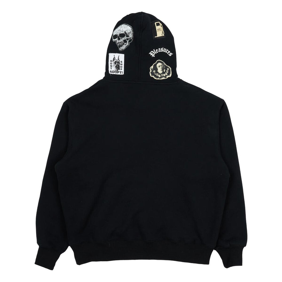 Worms Hoodie -Black