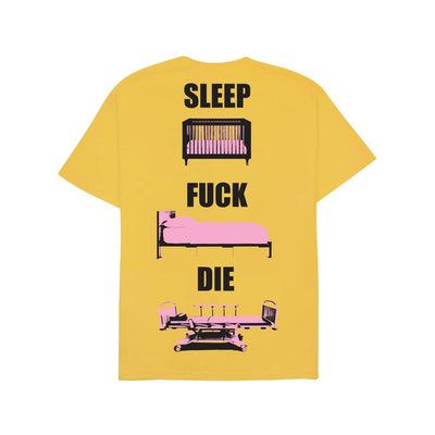 Bed T-Shirt - Yellow