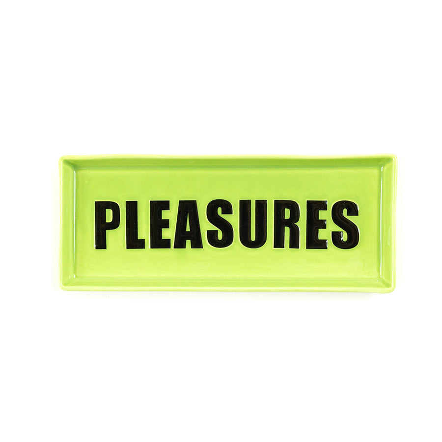 Pleasures Ceramic Tray - Green