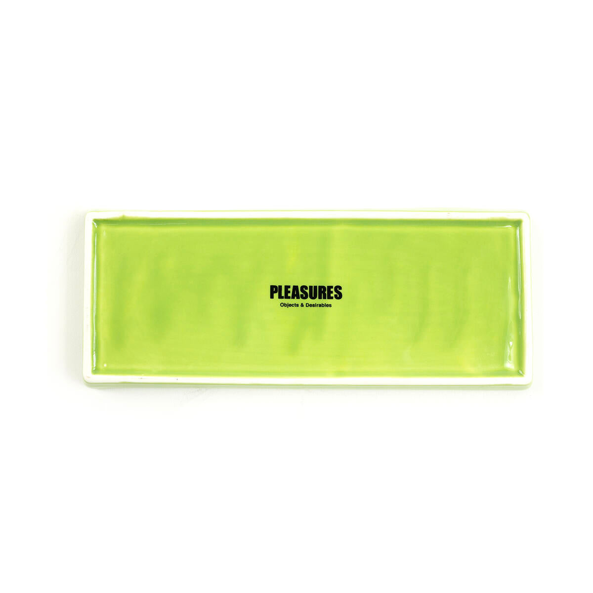 Pleasures Ceramic Tray - Green