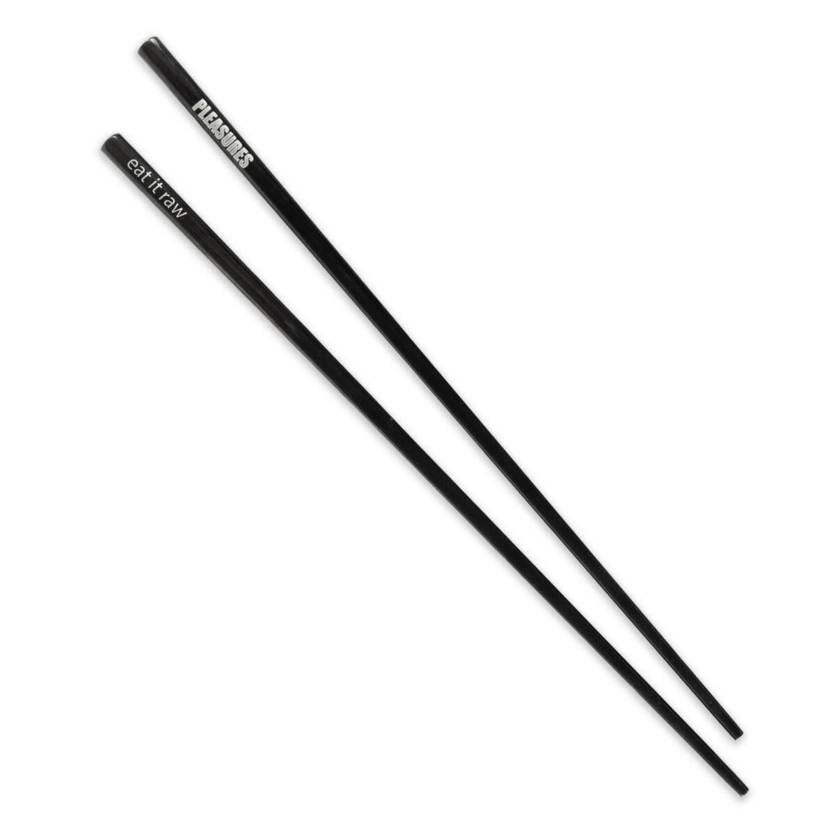 Pleasures Raw chopstick bacchette cinesi in alluminio - grey