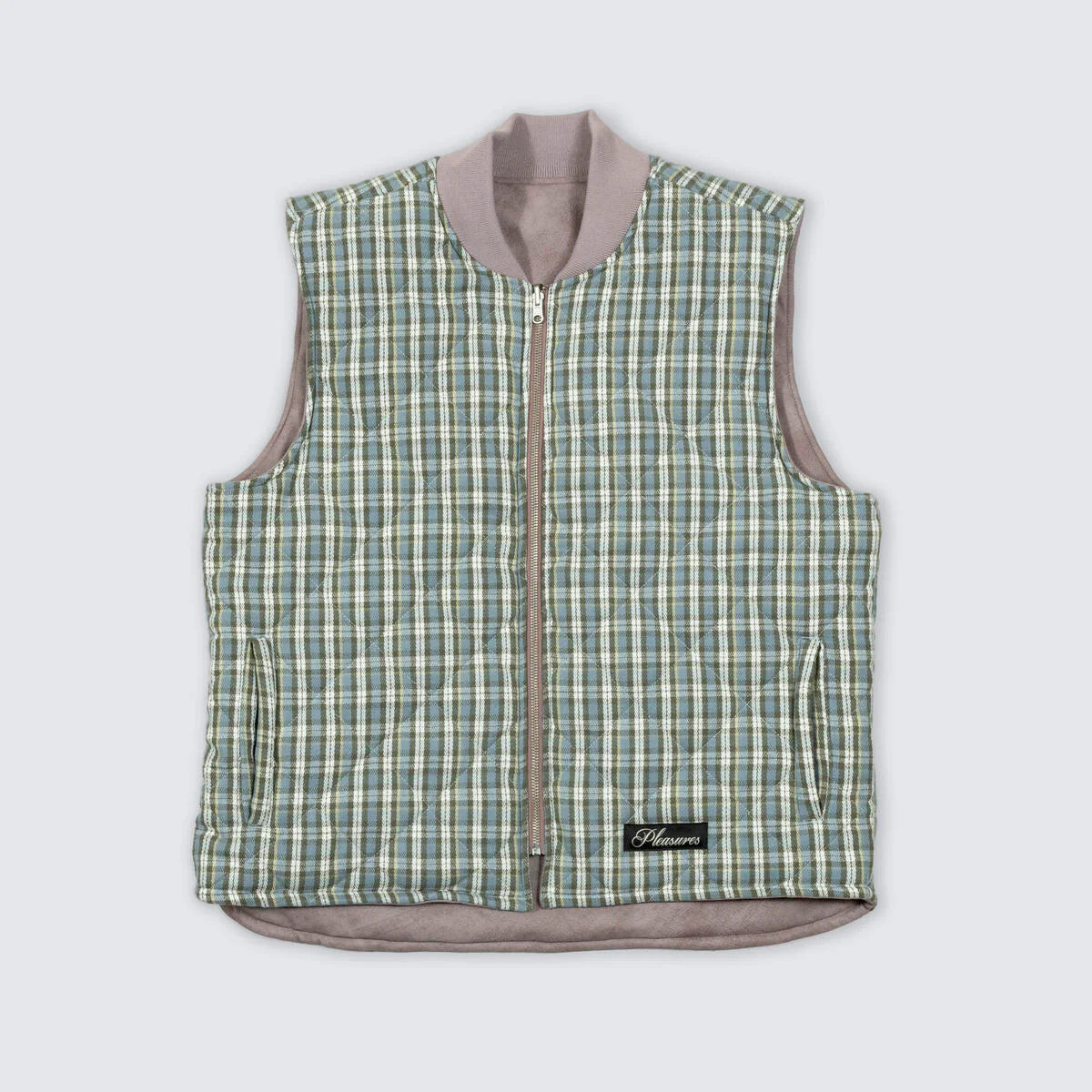 Horns Reversible Vest - Mauve