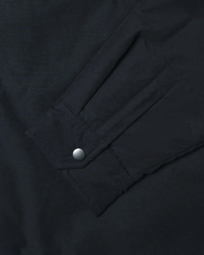 Padded Tech Over Shirt - Black