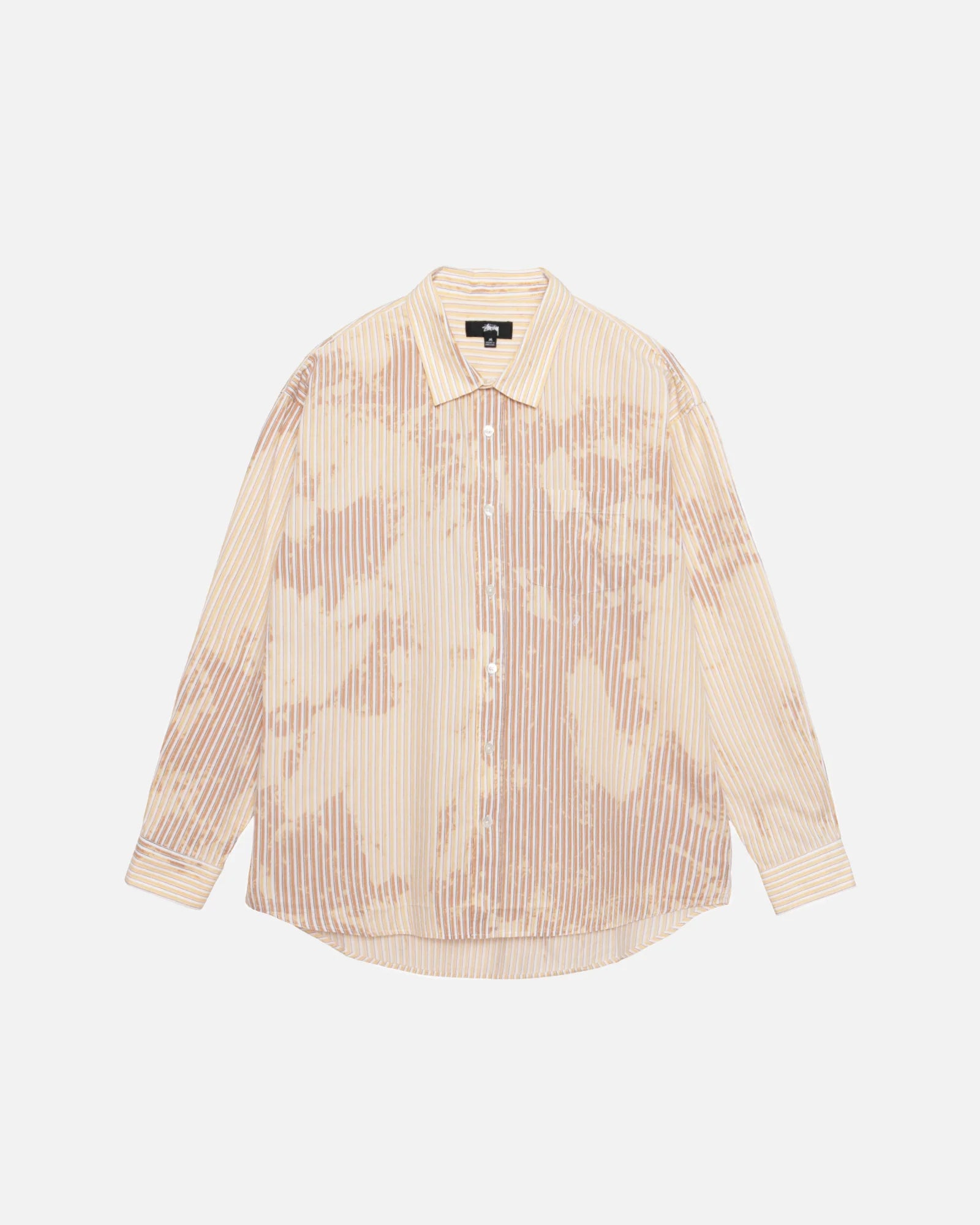 Classic LS Shirt Bleached - Tan