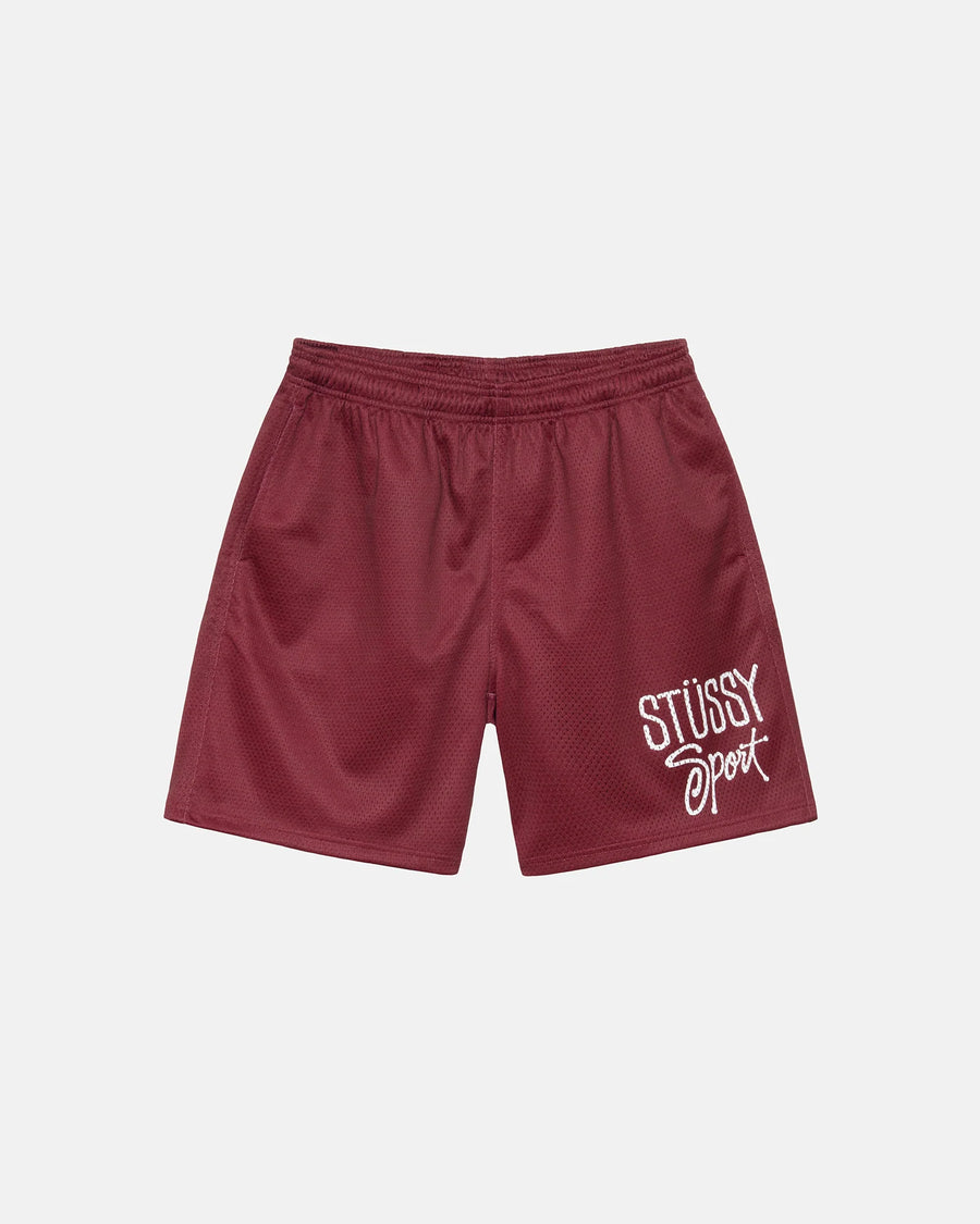 Mesh Short Sport - Maroon