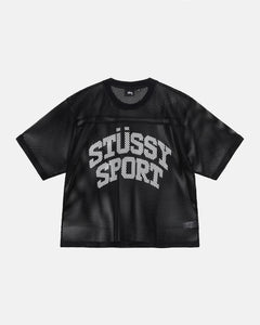 Stussy Sport Jersey Black チーム Tシャツ Stussy Sport Jersey Black チーム Tシャツ