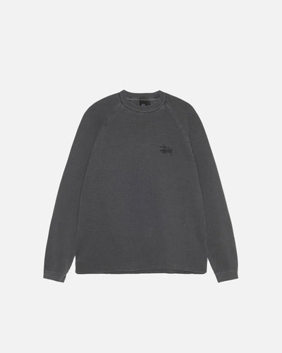 Raglan Thermal Basic Stock - Washed Black