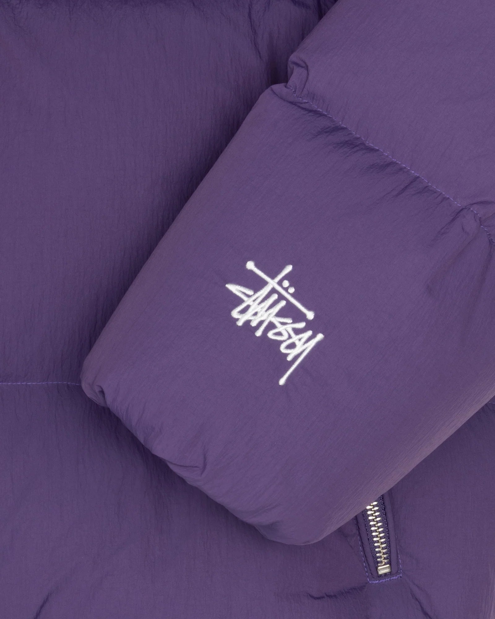 Down Puffer Nylon - Purple