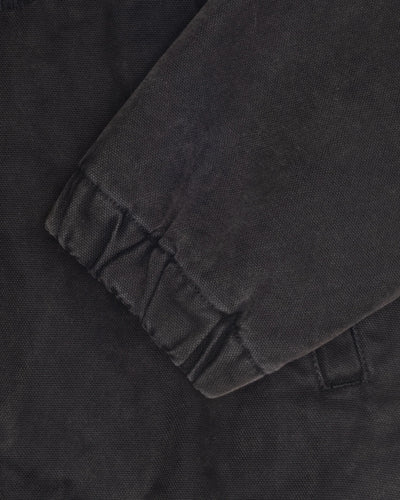 Work Jacket Insulated Canvas - Black