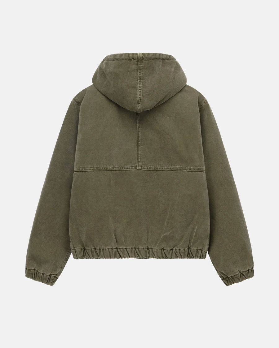 Work Jacket Insulated Canvas - Olive Drab