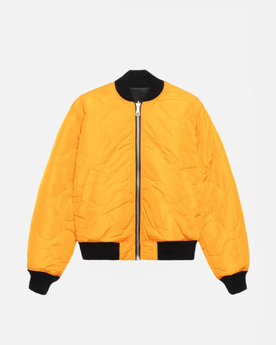 Built Bomber Jacket - Black