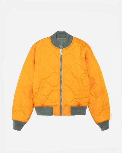 Built Bomber Jacket - Green