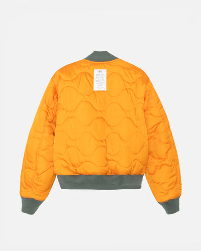 Built Bomber Jacket - Green