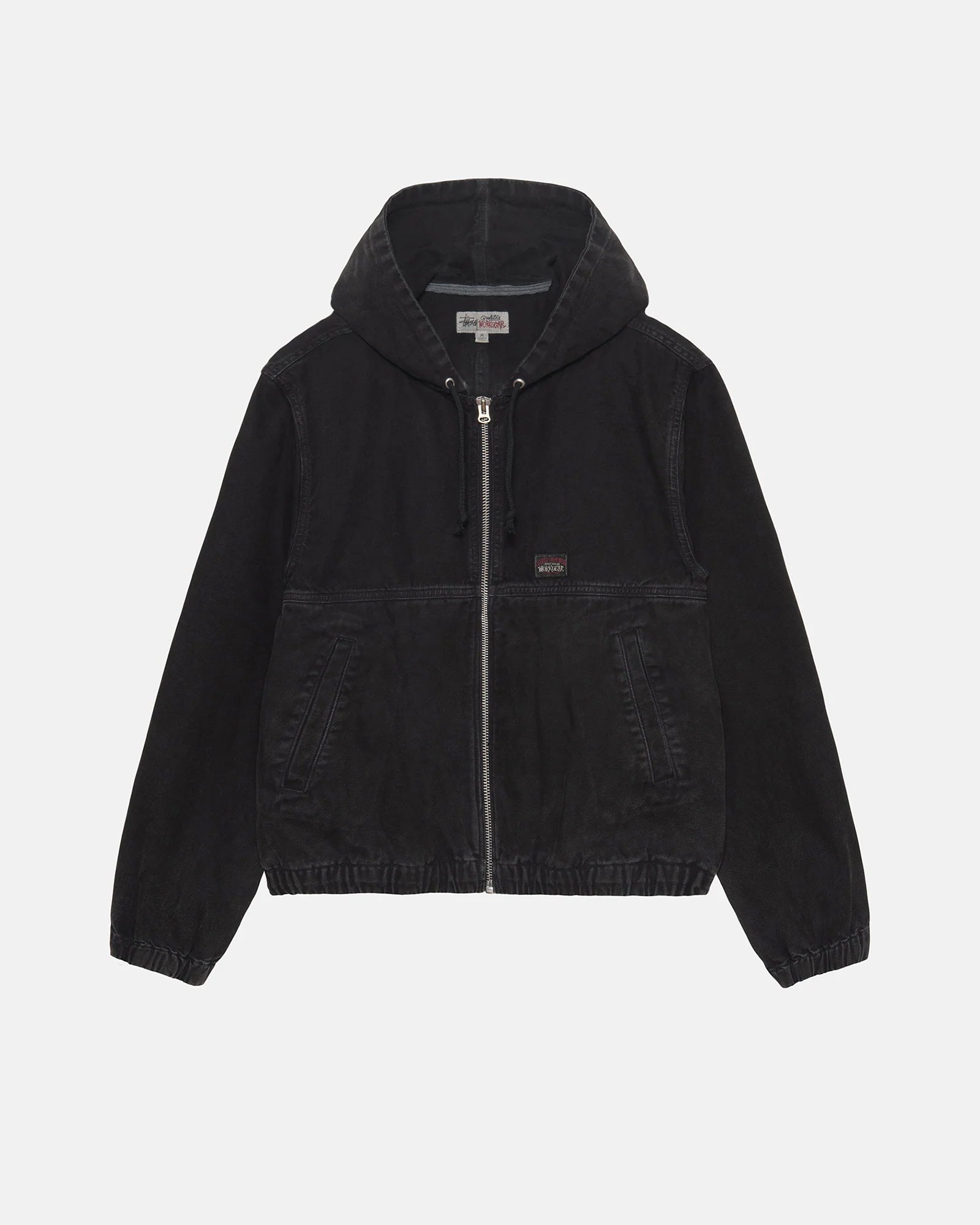 Unspoken | Stussy Work jacket Unlined Canvas - Black