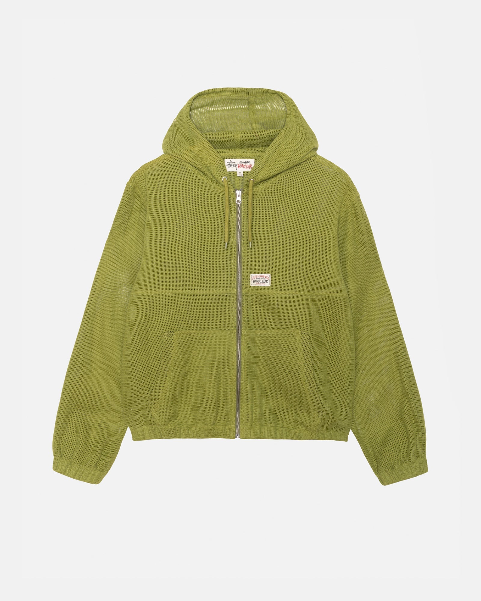 Unspoken | Stussy Work Jacket Cotton Mesh - Green