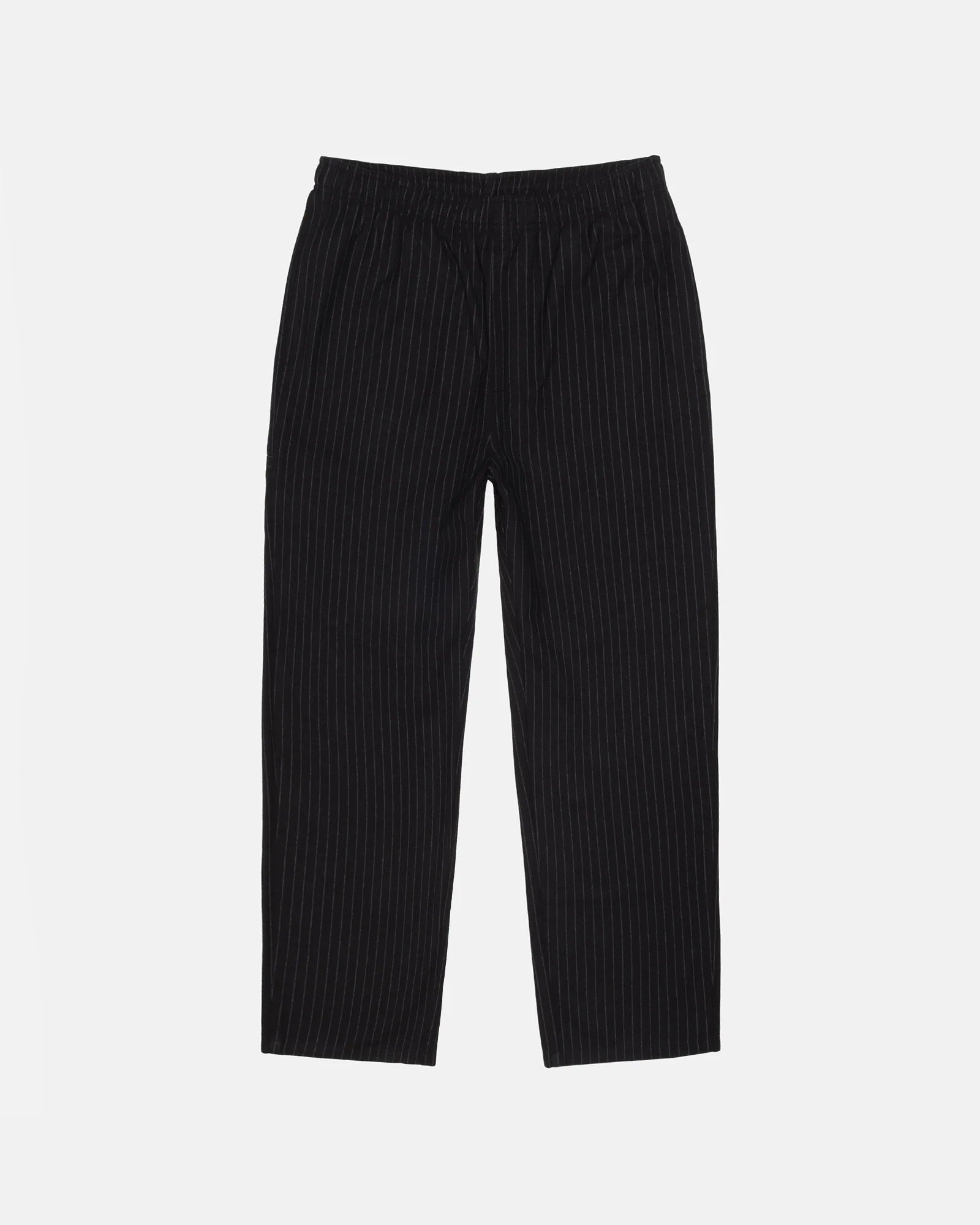 Unspoken | Stussy Wool Stripe Beach Pants - Black