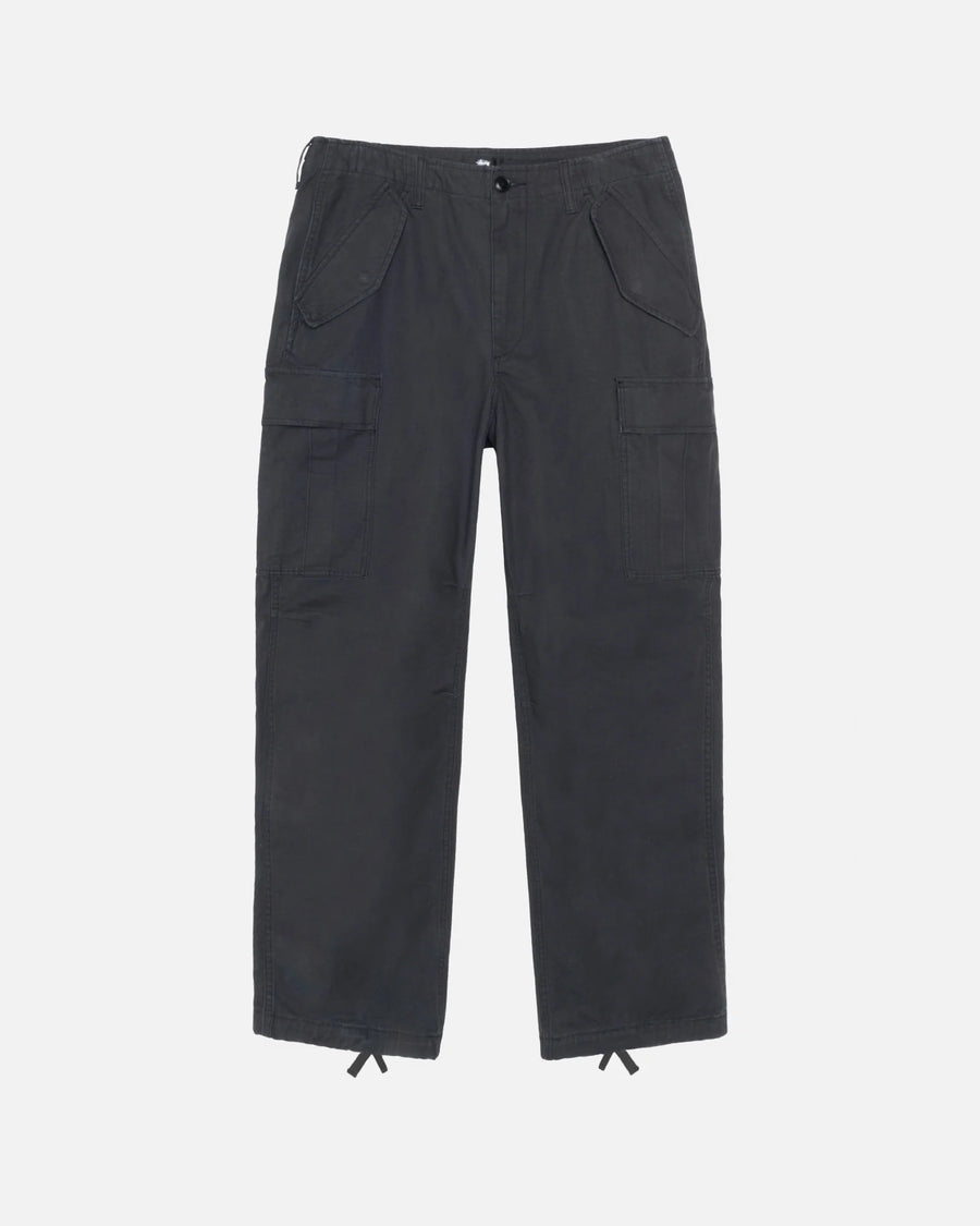 Military Cargo Pants Ripstop - Black