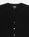 Brushed Cardigan - Black