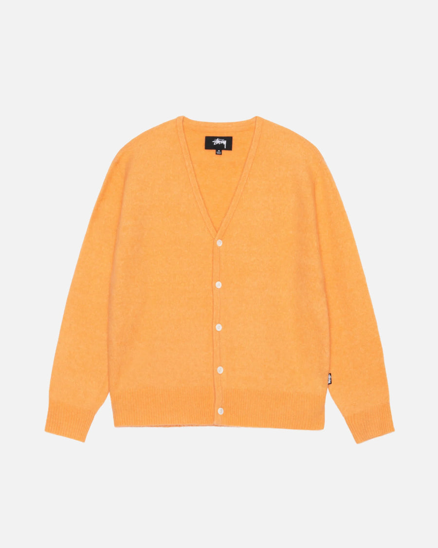 Brushed Cardigan - Peach
