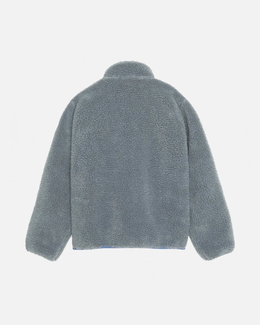 Sherpa Reversible Jacket - Bluestone