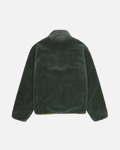 Sherpa Reversible Jacket - Dark Green