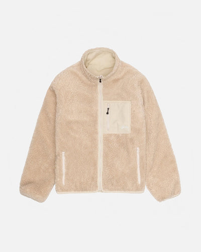 Sherpa Reversible Jacket - Natural