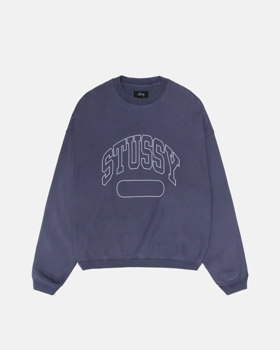 Stussy Stacked Sweater Vest (Dark Navy) S