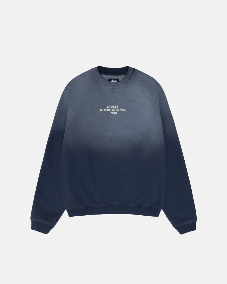 Raglan Sleeve Crew - Navy