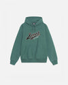 Satin Patch Oversized Hood - Green