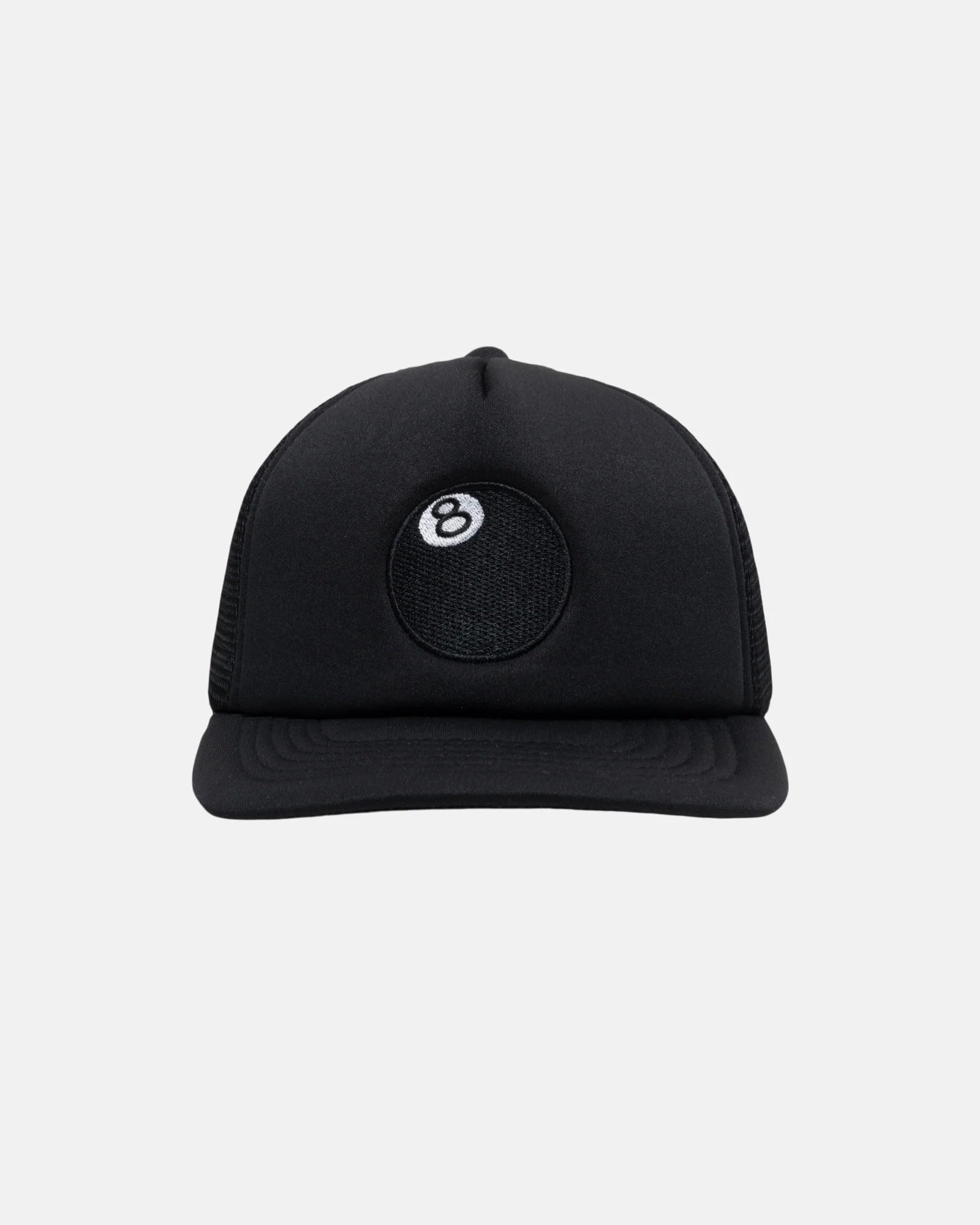 Trucker 8 Ball Snapback - Black