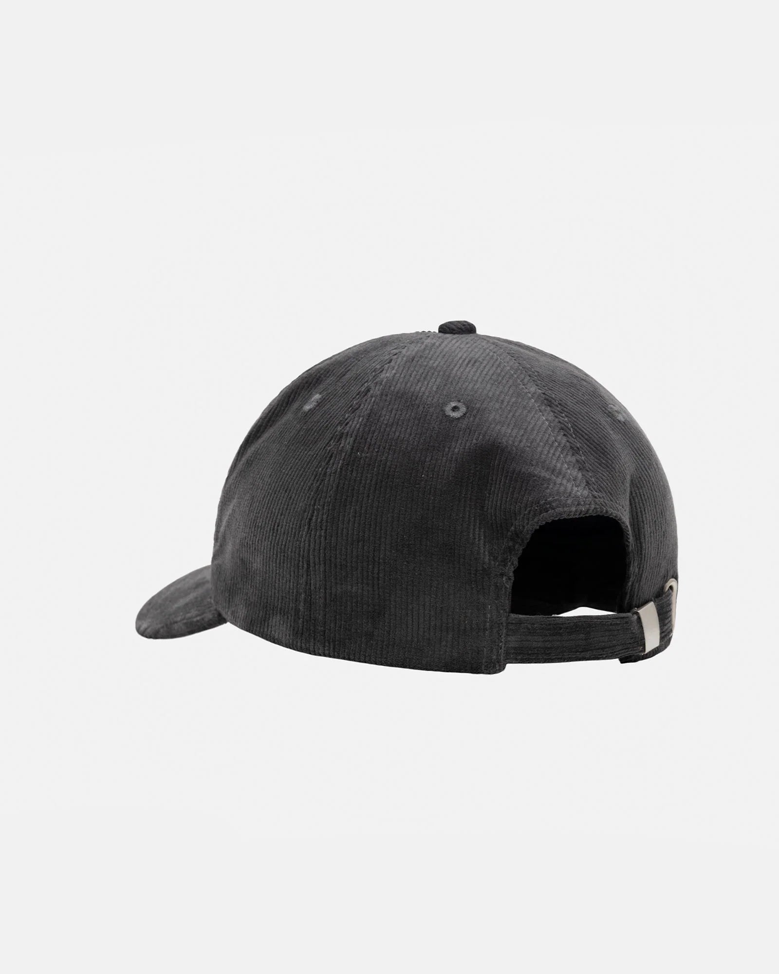 Unspoken | Stussy Mid - Depth Sport Arch Strapback - Charcoal