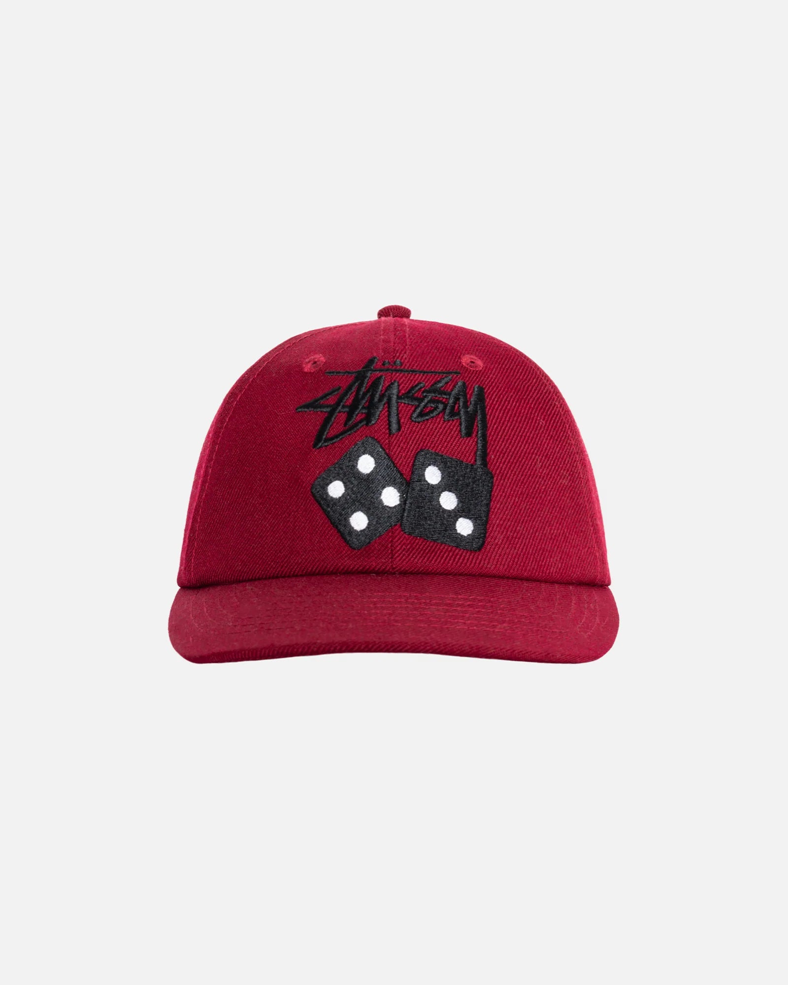 Stock Dice Low Pro Cap - Maroon