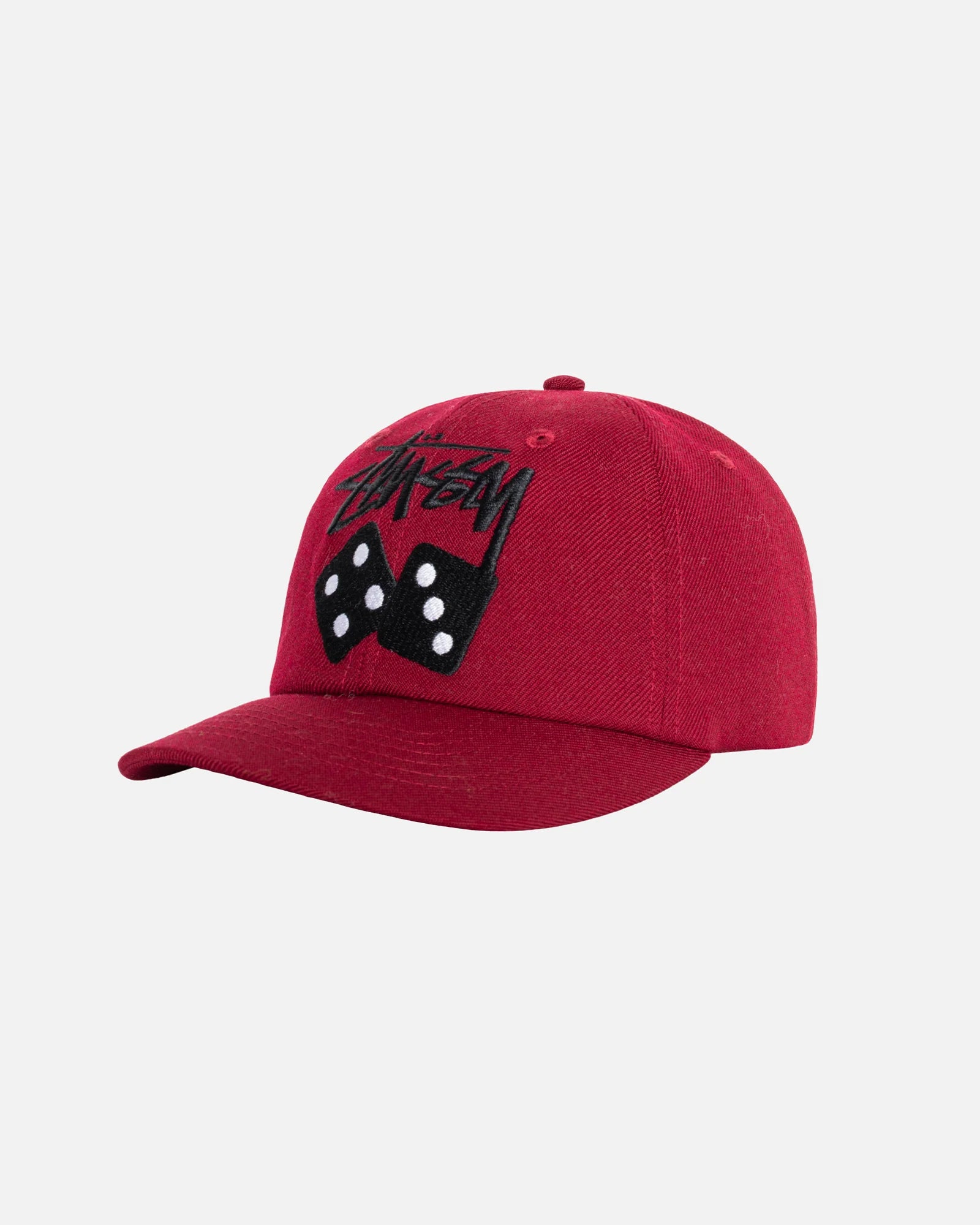 Stock Dice Low Pro Cap - Maroon