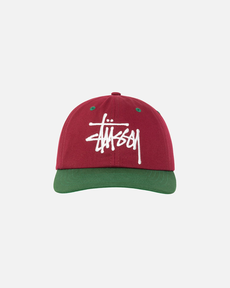 Big Basic Vintage Cap - Maroon