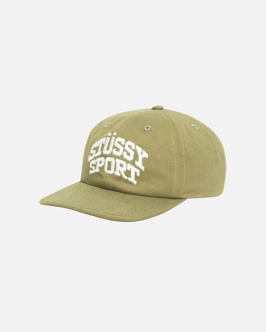 Mid Depth Stussy Sport Snapback - Seaweed