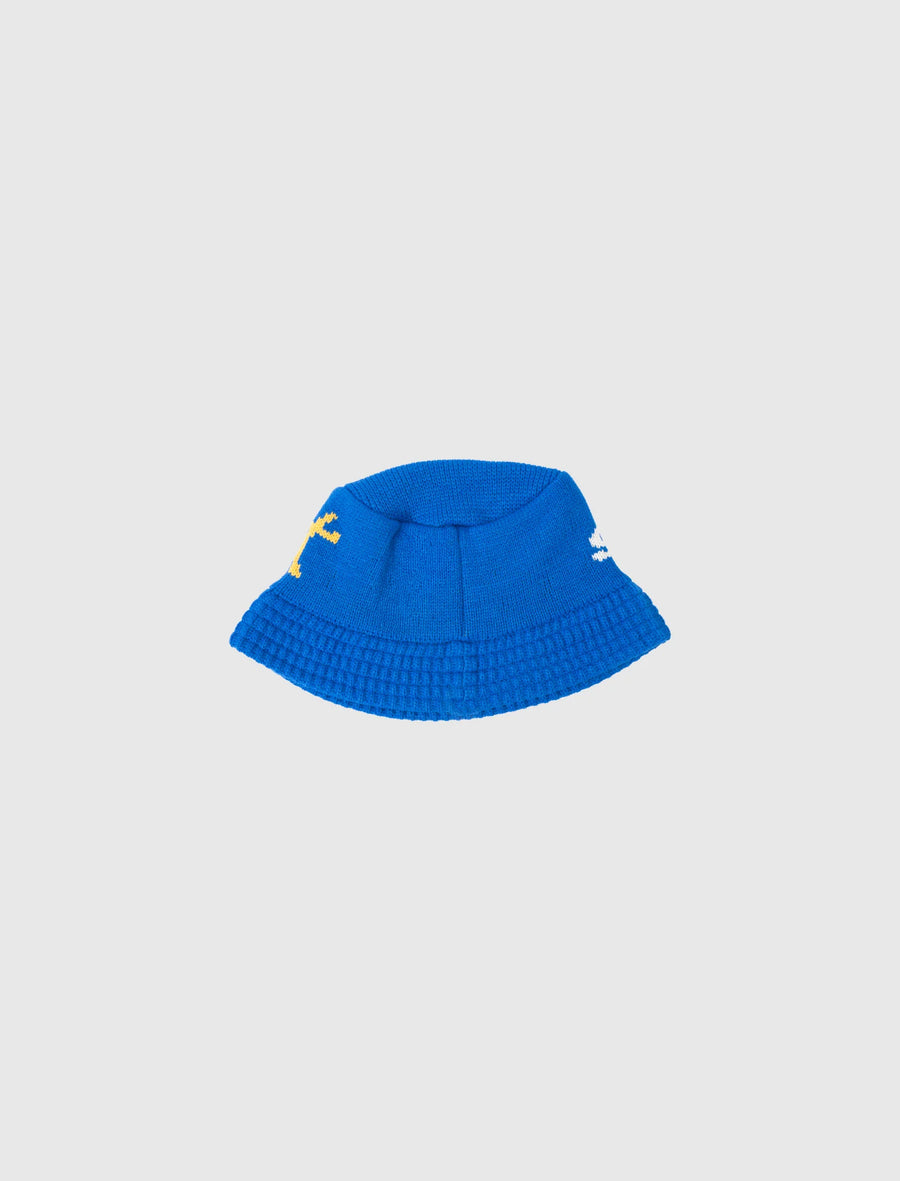 Stussy Sport Knit Bucket - Blue