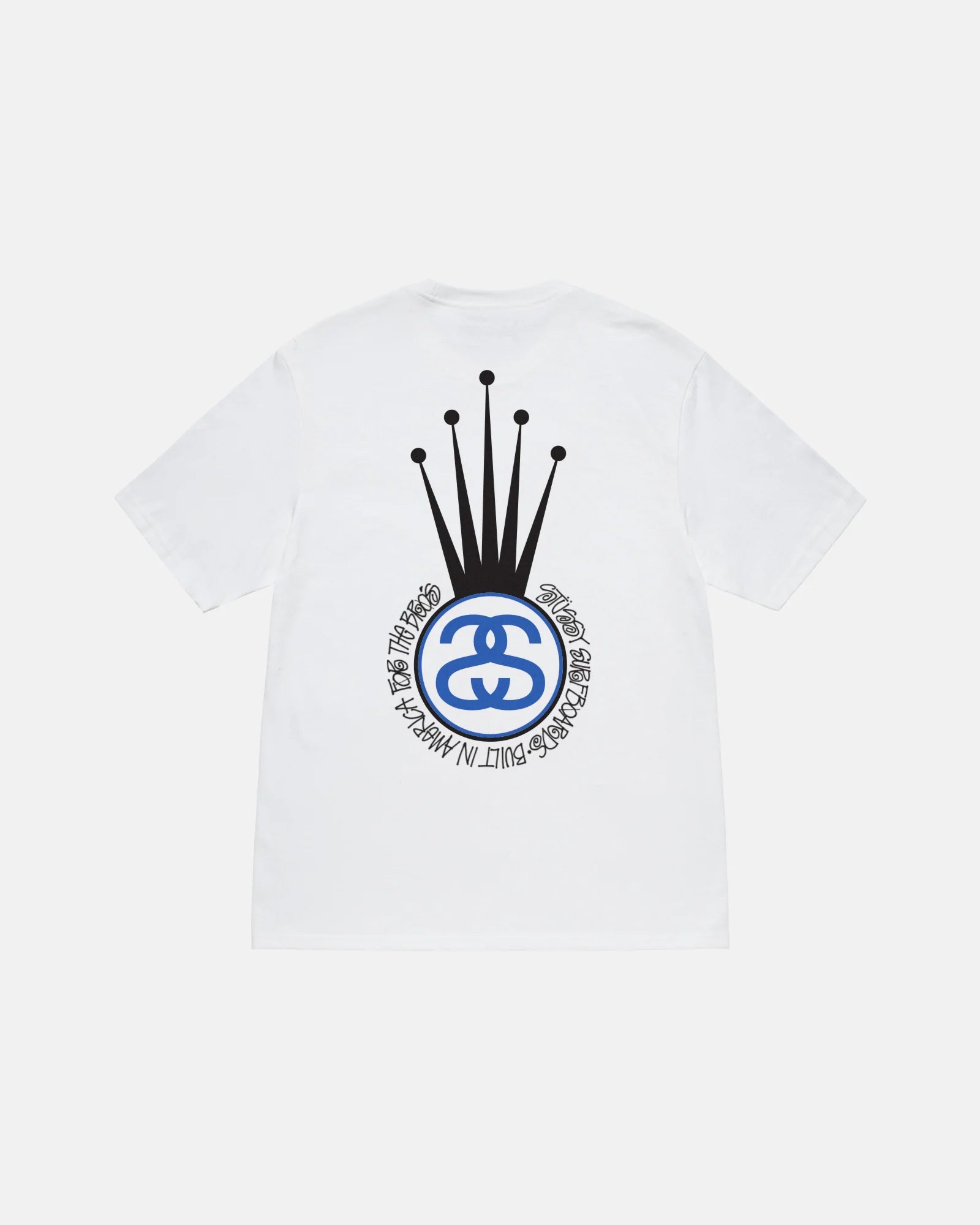 Crown Link Tee - White