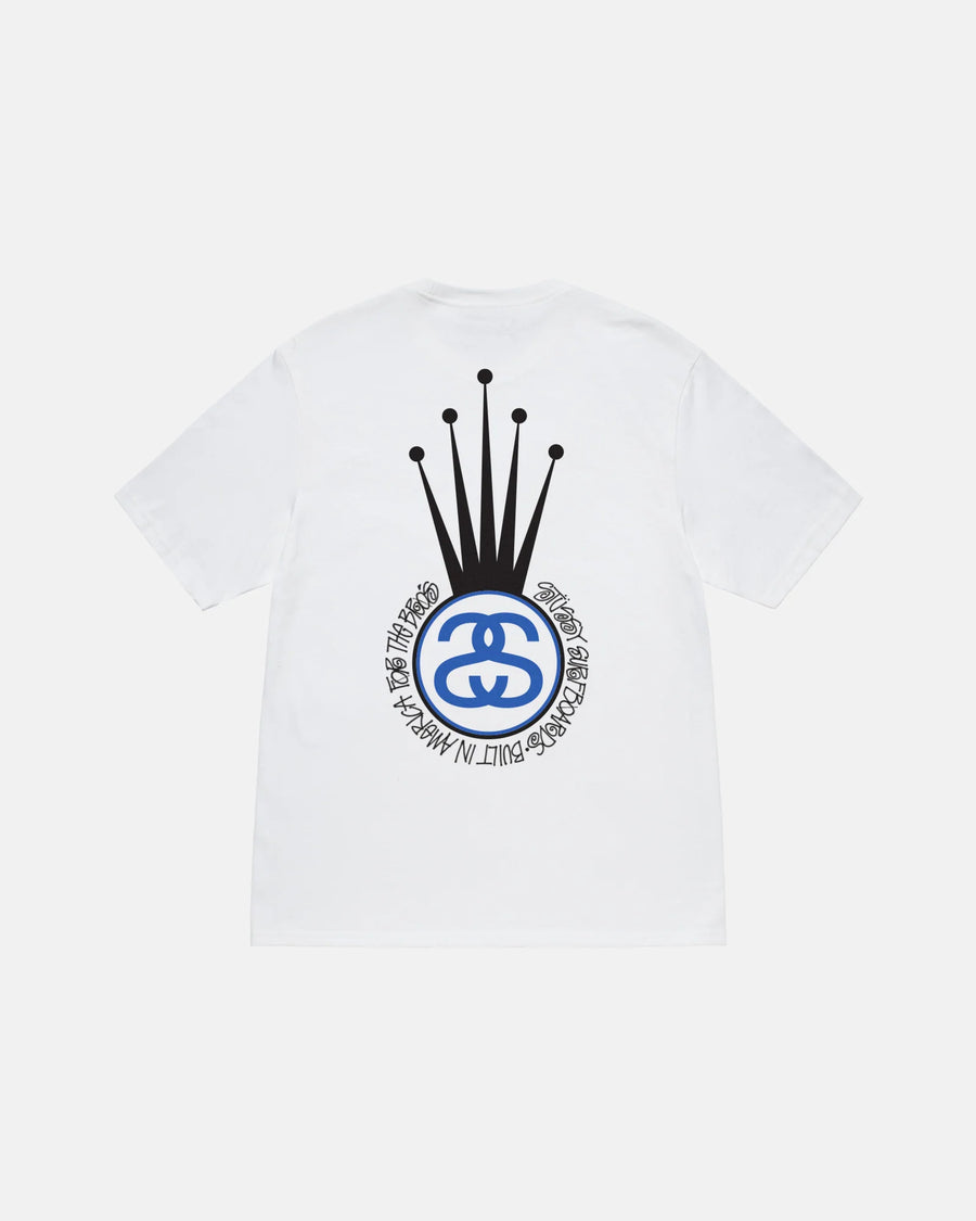 Crown Link Tee - White